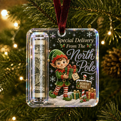Christmas Cash Gift Ornament