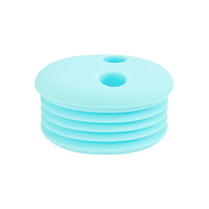 Mess-Free Silicone Snack Cup with Finger Grip, Reusable Food-Grade BPA-Free Fruit Holder