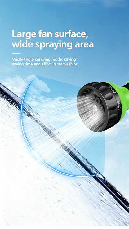 Adjustable High Pressure Car Wash Foam Gun, Multi-Use Sprayer Nozzle for Cars, Plants & Pets