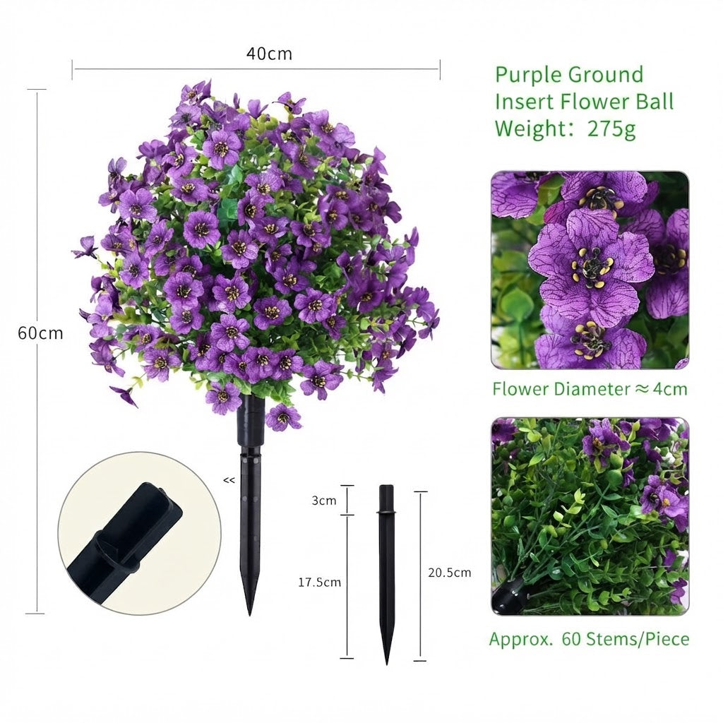 🔥Last Day 60% OFF🔥 Artificial Violet, Lavender, Eucalyptus, Boxwood, Persian & Cypress Varieties