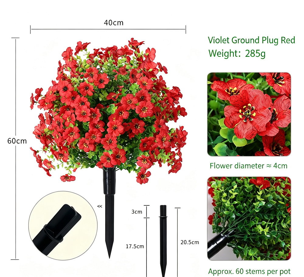 🔥Last Day 60% OFF🔥 Artificial Violet, Lavender, Eucalyptus, Boxwood, Persian & Cypress Varieties