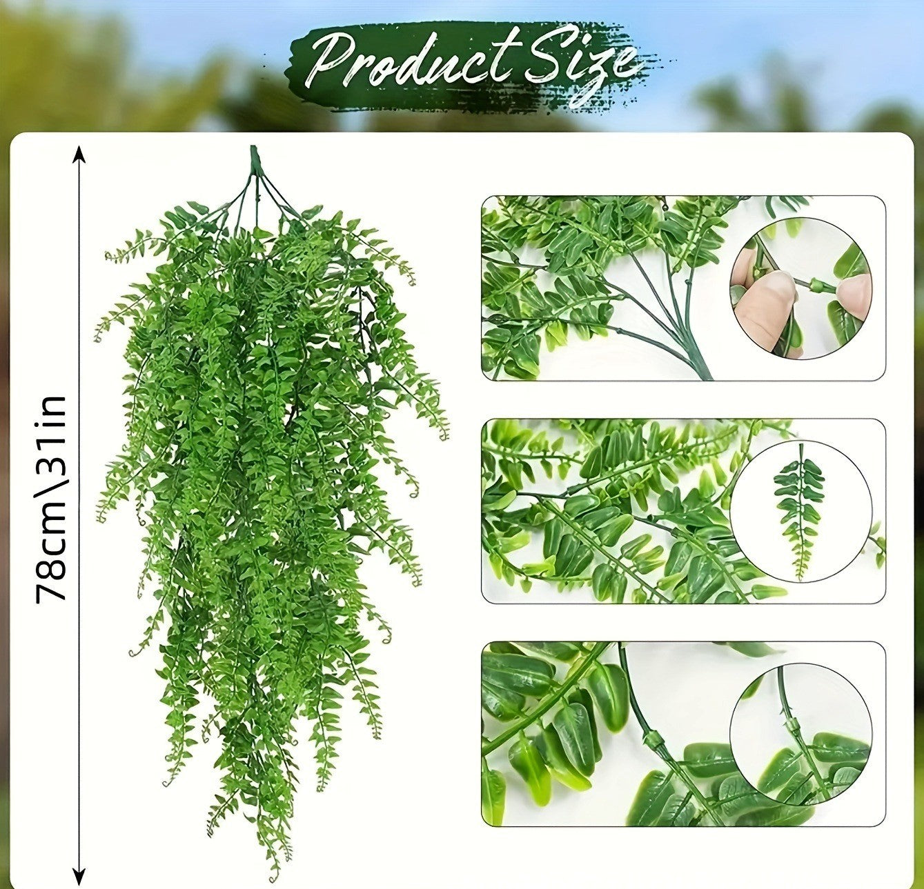 Artificial Hanging Plant Vine