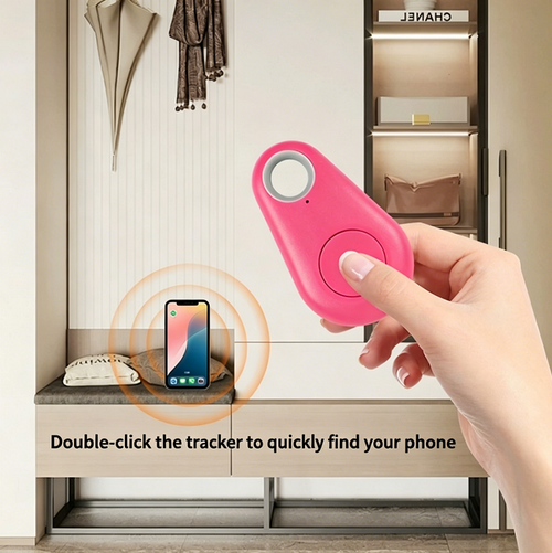 Water Drop Bluetooth Anti-Lost Tracker, Smart Key Finder with Two-Way Location & Phone Alarm