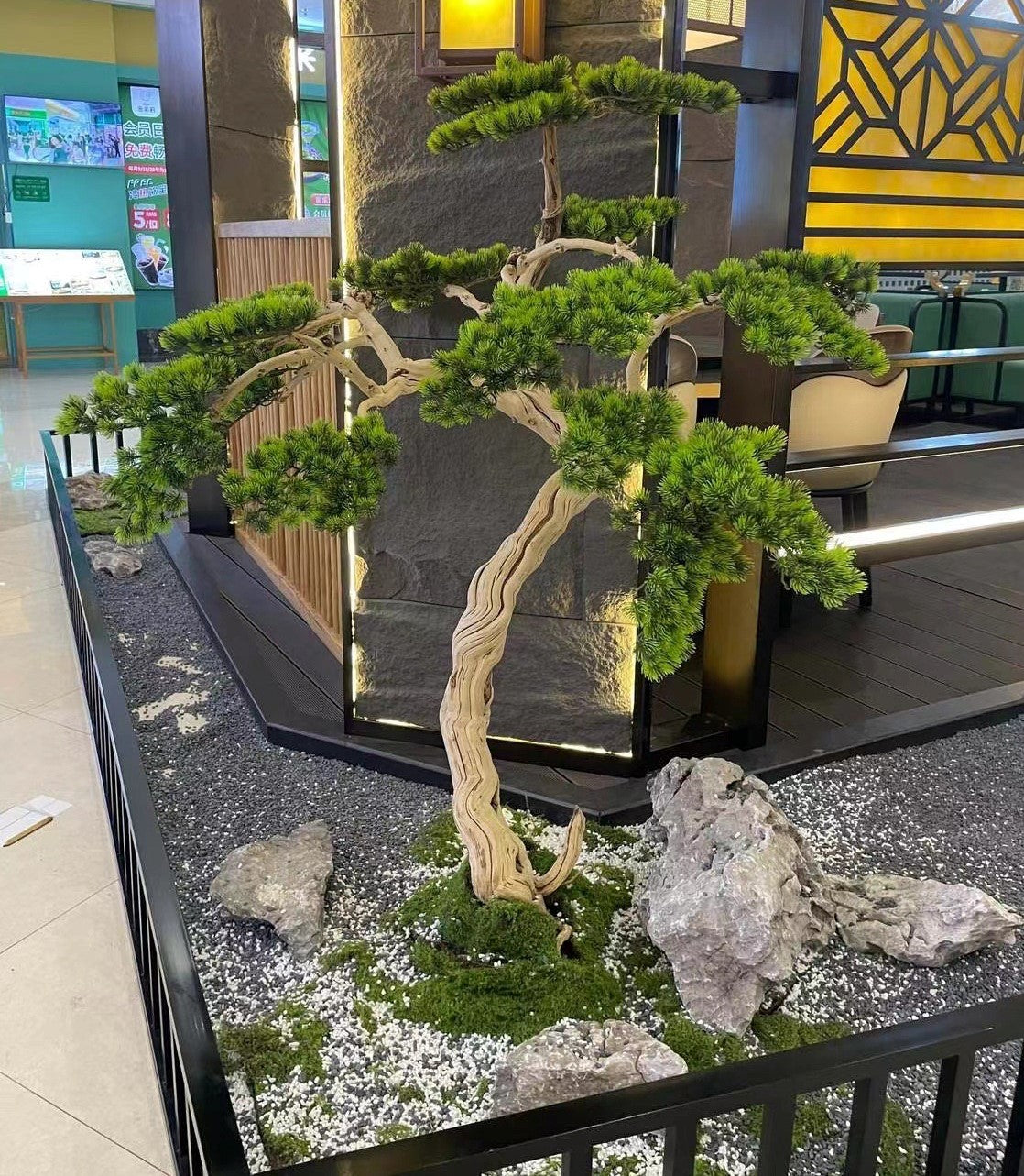 Creative Decorative Landscaping Faux Yarn Moss