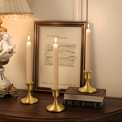 Trumpet-shaped bell candle holder ornament