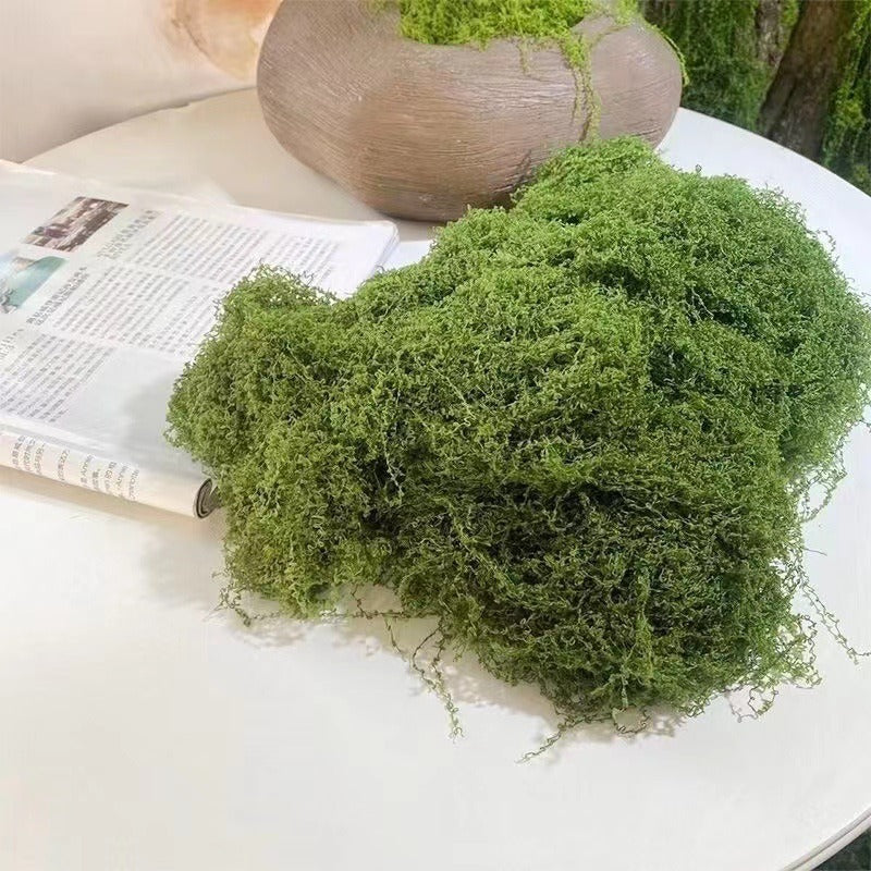 Creative Decorative Landscaping Faux Yarn Moss