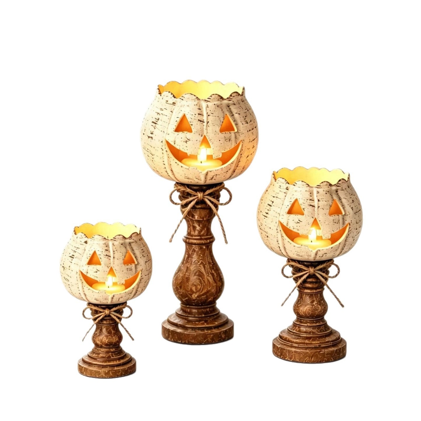 Halloween Pumpkin Scented Candle Holder