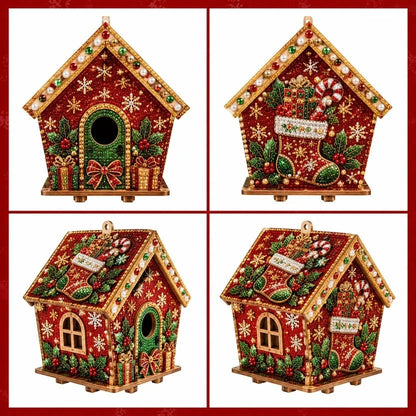 DIY Pearl Art Christmas House Diamond Painting Kit