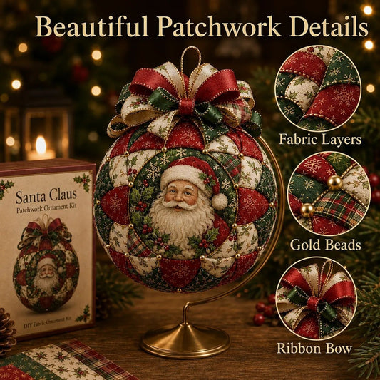 DIY Christmas Patchwork Decoration Kit