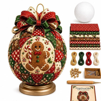 DIY Christmas Patchwork Decoration Kit
