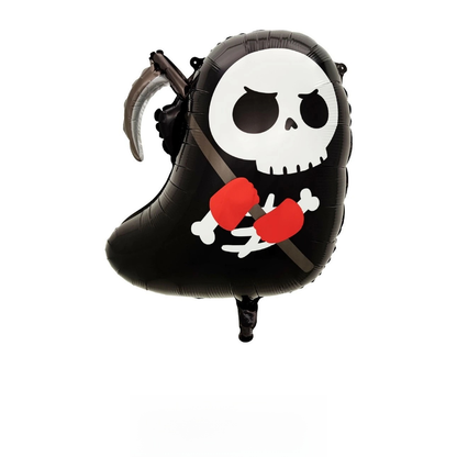 Halloween-themed cartoon balloon party decorations