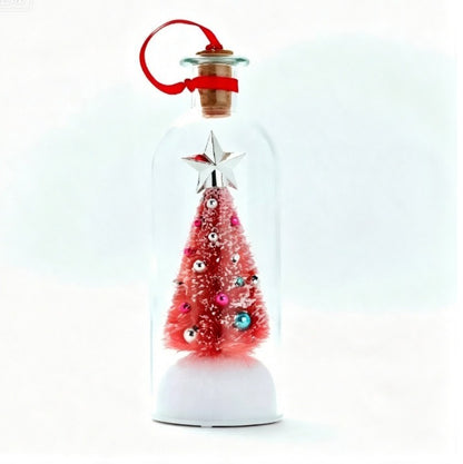 Christmas Tree Message-in-a-Bottle Voice-Recording Gift