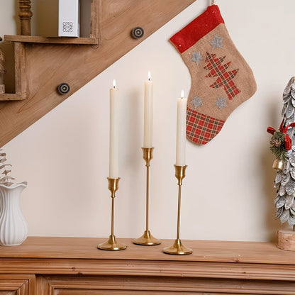 Trumpet-shaped bell candle holder ornament