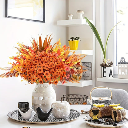 Artificial Autumn Eucalyptus & Boston Fern 🍂🌿