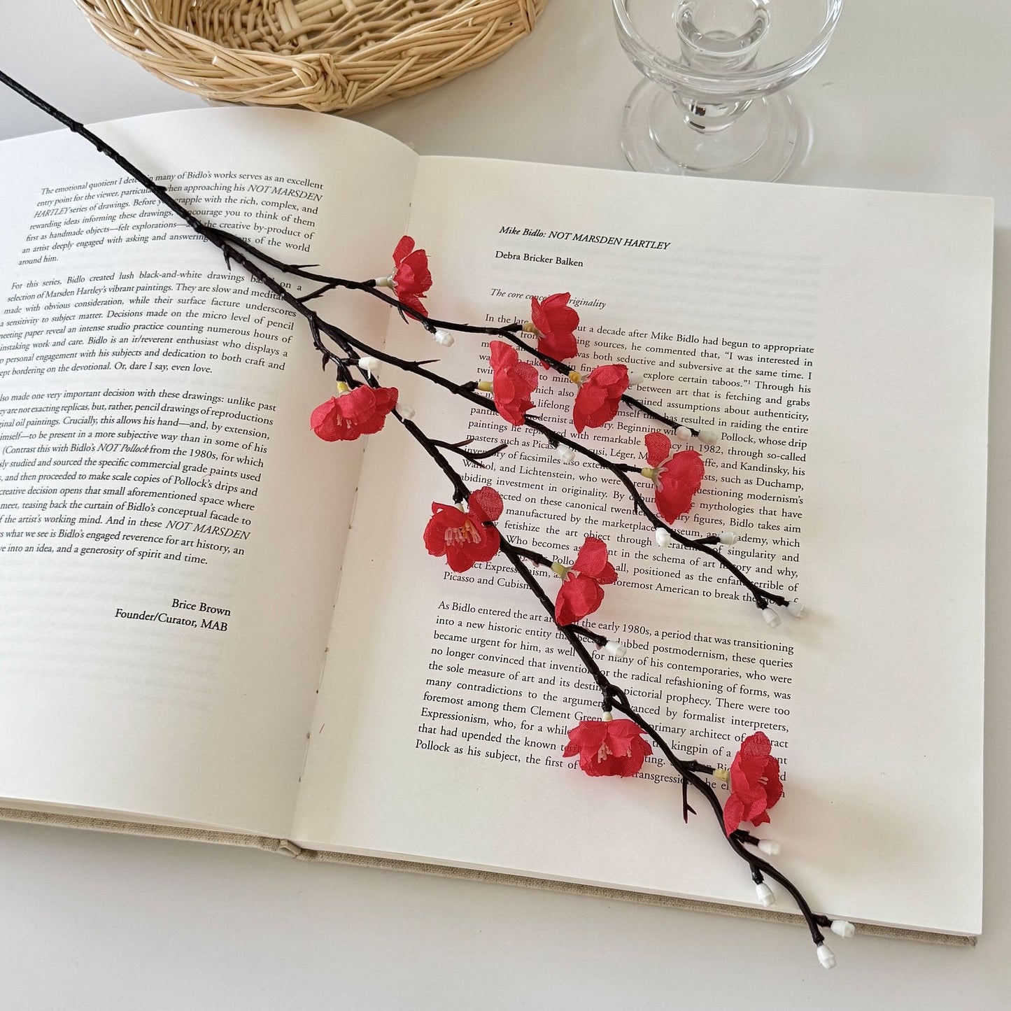 🔥Last Day 50% OFF🔥Artificial Mini Wintersweet / Plum Blossom Branch