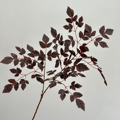 Long-stem artificial "Gratitude Leaf" plant