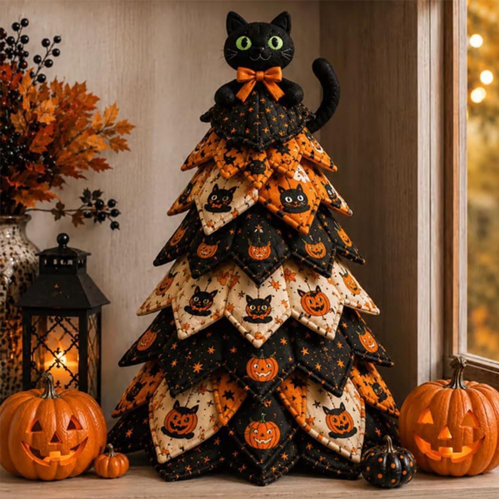 DIY Halloween-Themed Tree Sewing Kit