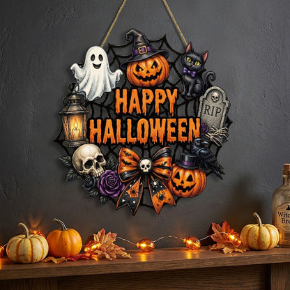 Wooden Hanging Decoration for Halloween Party Atmosphere