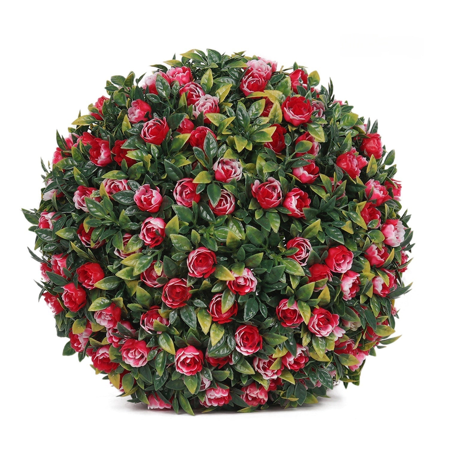 Red And White Flower Topiary
