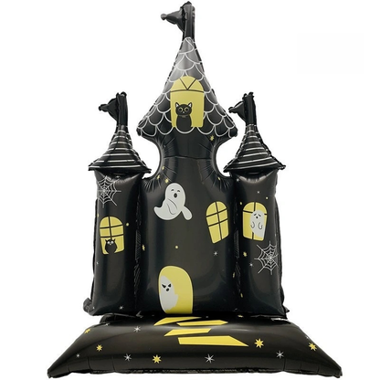 Halloween-themed cartoon balloon party decorations
