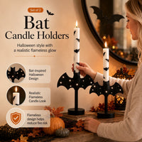 Bat Lamp + Base + Remote-Controlled Candle