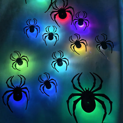 Halloween LED Wall Decal Night Lights (Bat, Spider, and Ghost Designs)