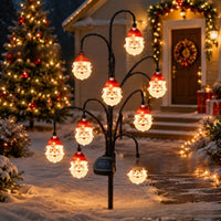 Santa Claus face light