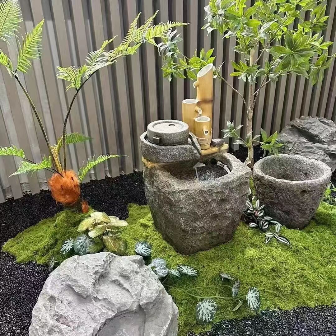 Creative Decorative Landscaping Faux Yarn Moss