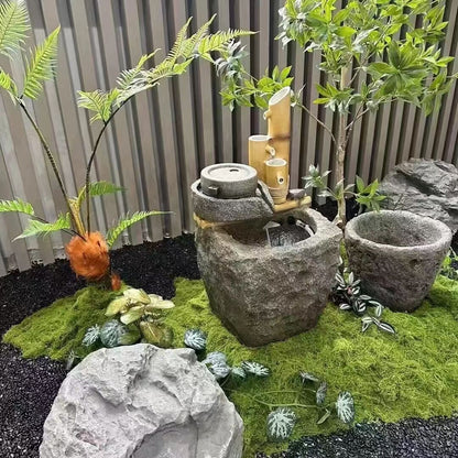 Creative Decorative Landscaping Faux Yarn Moss