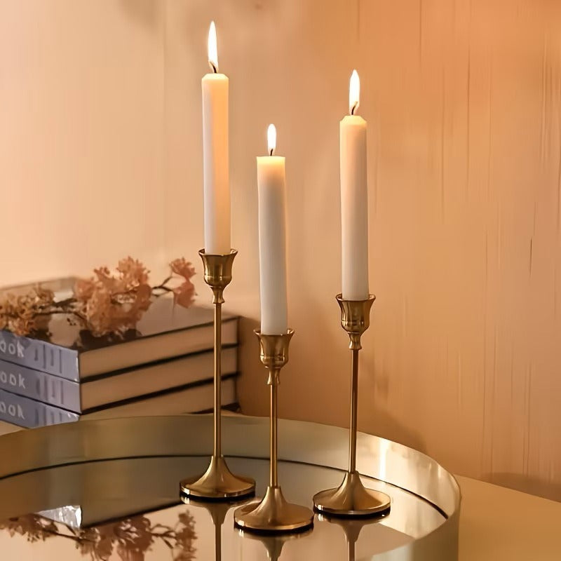 Trumpet-shaped bell candle holder ornament