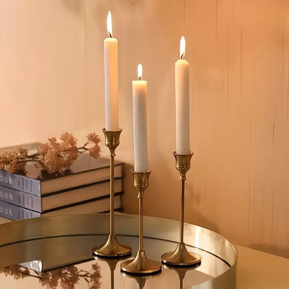 Trumpet-shaped bell candle holder ornament