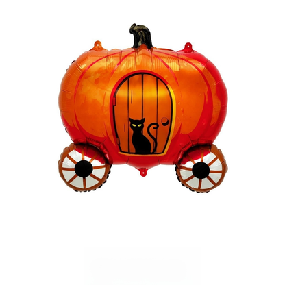 Halloween-themed cartoon balloon party decorations