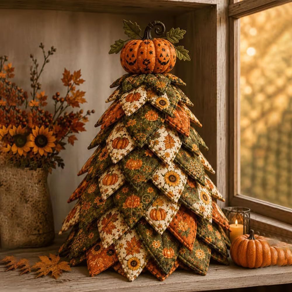 DIY Halloween-Themed Tree Sewing Kit