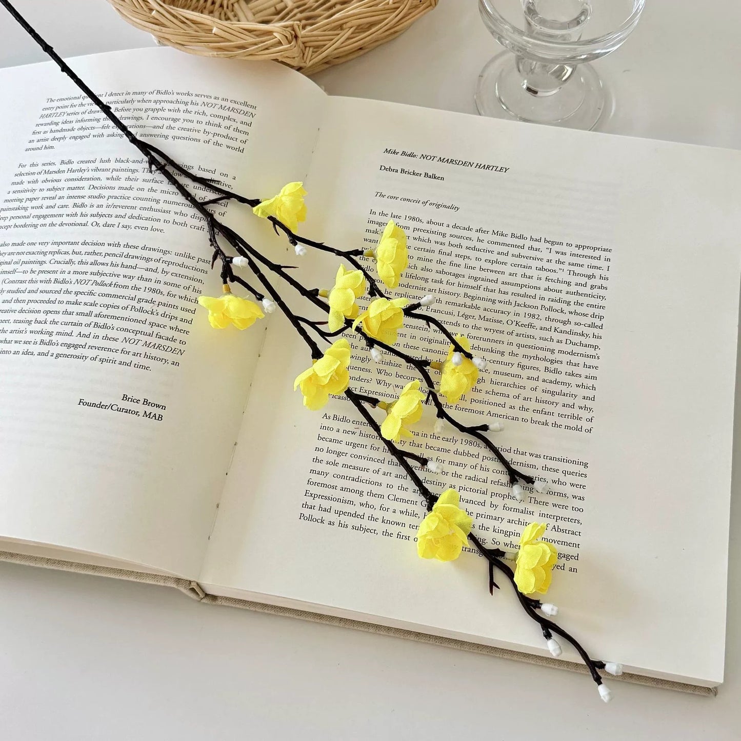 🔥Last Day 50% OFF🔥Artificial Mini Wintersweet / Plum Blossom Branch