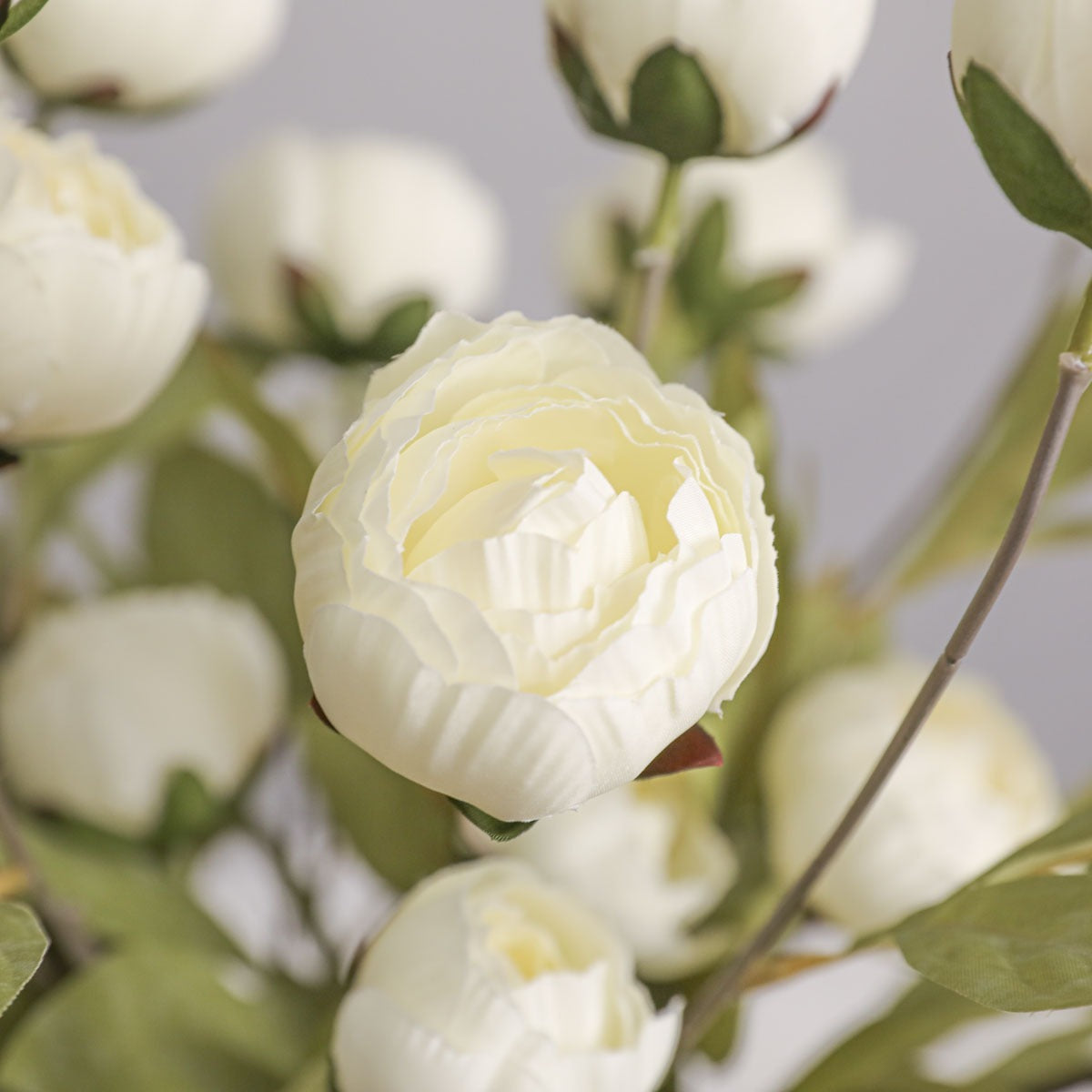 4-Head Artificial Peony Decorative Flower