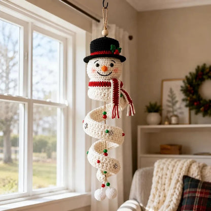 DIY Crochet Christmas Spiral Decoration Kit