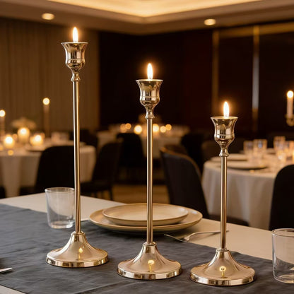 Trumpet-shaped bell candle holder ornament