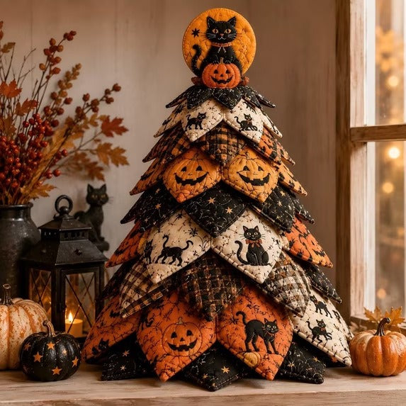DIY Halloween-Themed Tree Sewing Kit