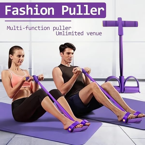 Multi-functional Pedal Resistance Band Trainer – Portable Foot Pedal Fitness Equipment ?
