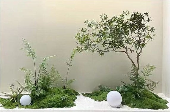 Creative Decorative Landscaping Faux Yarn Moss