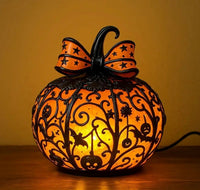 Pumpkin with a bow