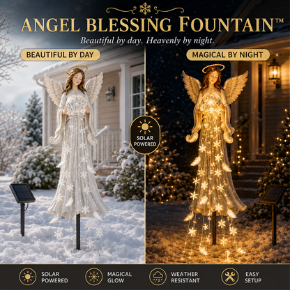 👼✨ Solar Angel Remembrance Garden Light🌙