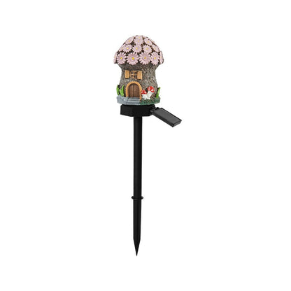 🍄✨ Turn Your Backyard Into An Enchanted Fairy Forest! Solar Mushroom Cottage Garden Light (49% OFF Today)💡
