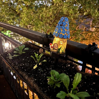 🍄✨ Turn Your Backyard Into An Enchanted Fairy Forest! Solar Mushroom Cottage Garden Light (49% OFF Today)💡