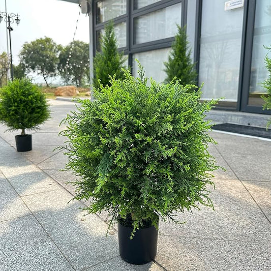 💥Last Day 60% OFF🔥UV Resistant Artificial Cedar Topiary Tree🌲