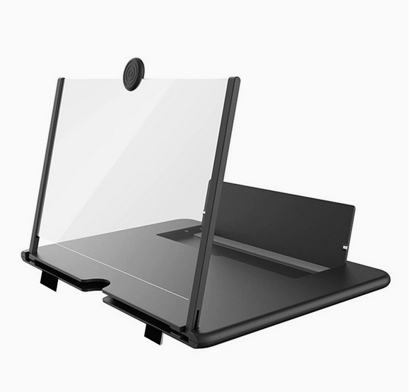 Pull-out 3D Phone Screen Magnifier, Creative Telescopic Stand for Video Enjoyment