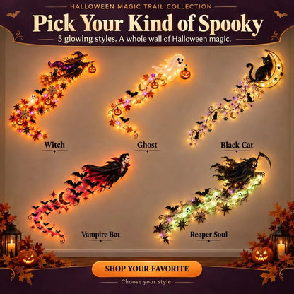 Halloween Magic Trail Wall Light