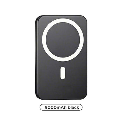 5000mAh Magnetic Power Bank MagSafe Wireless Fast Charger For IPhone 12–17 Pro/Pro Max, Compact Portable Battery Pack
