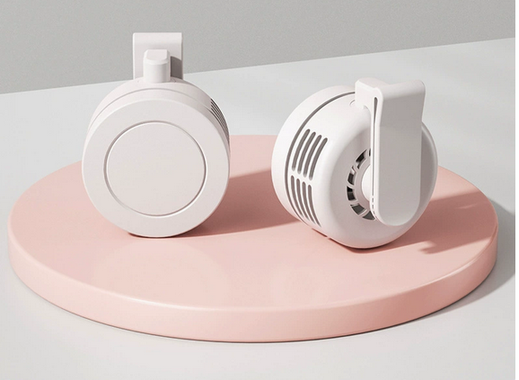 Portable Bladeless Clip-On Neck Fan, 360° Cooling, Silent Hands-Free Wearable Fan