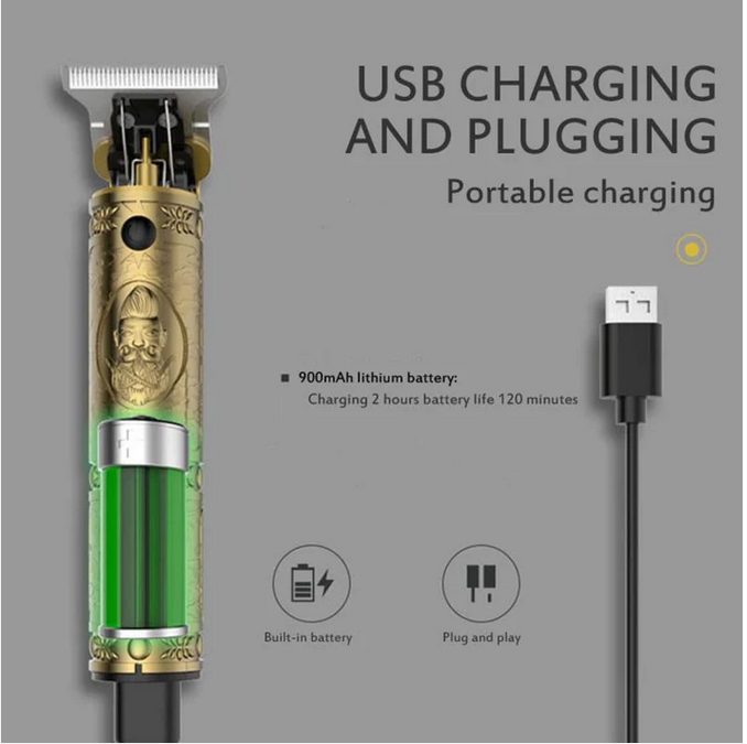 Retro hair clipper professional shaver